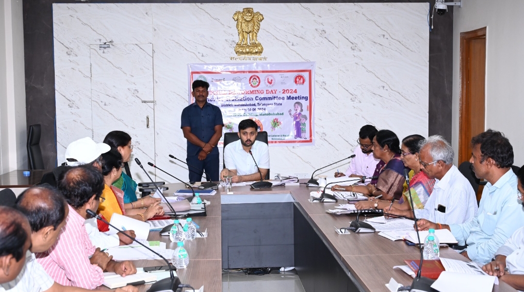 జాతీయ నులిపురుగుల దినోత్సవం విజయవంతం చేయాలి : జిల్లా కలెక్టర్ అద్వైత్ కుమార్