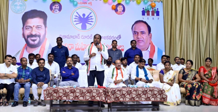 మహిళా సాధికారతే ముఖ్యమంత్రి రేవంత్ రెడ్డి ప్రభుత్వ లక్ష్యం : రూరల్ ఎమ్మెల్యే డాక్టర్ భూపతి రెడ్డి