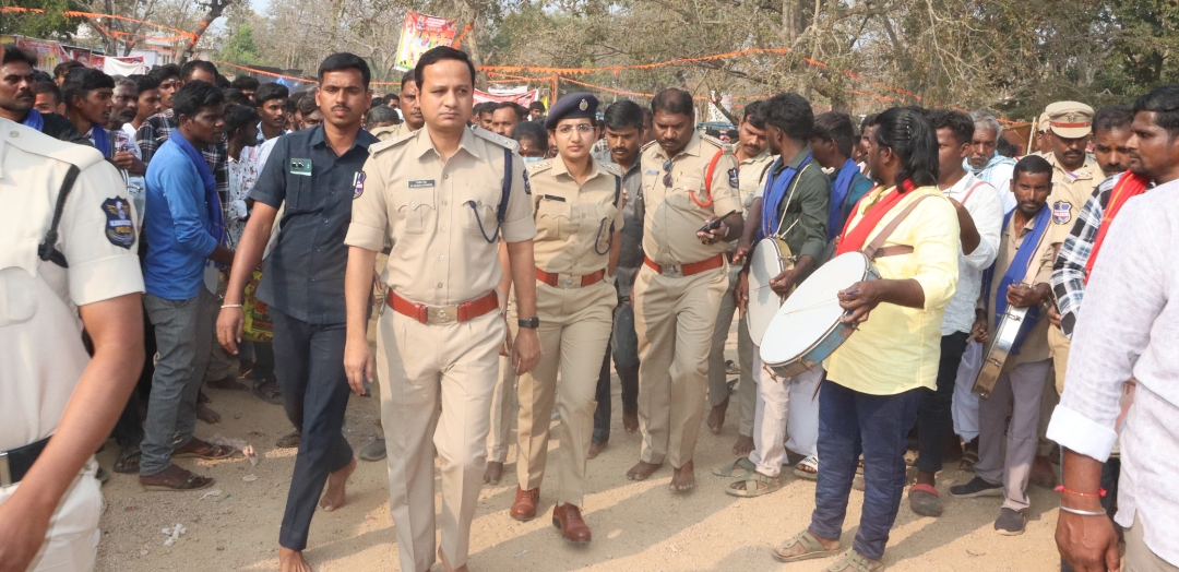 Daily Bharat మహాశివరాత్రి సందర్భంగా ఆలయాల్లో  కట్టుదిట్టమైన పోలీసు బందోబస్తు