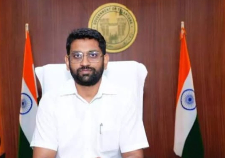 భద్రాద్రి కొత్తగూడెం జిల్లా కలెక్టర్ జితేష్ వి పాటిల్ బదిలీ