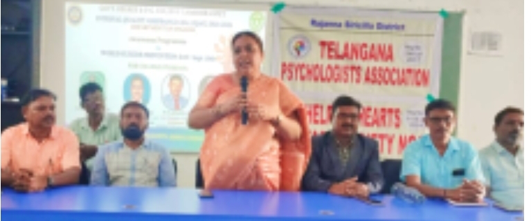 డిపార్ట్మెంట్ ఆఫ్ ఇంగ్లీష్ & ఐక్యూఏసి -ప్రపంచ ఆత్మహత్య నివారణ దినోత్సవం పై అవగాహన సదస్సు