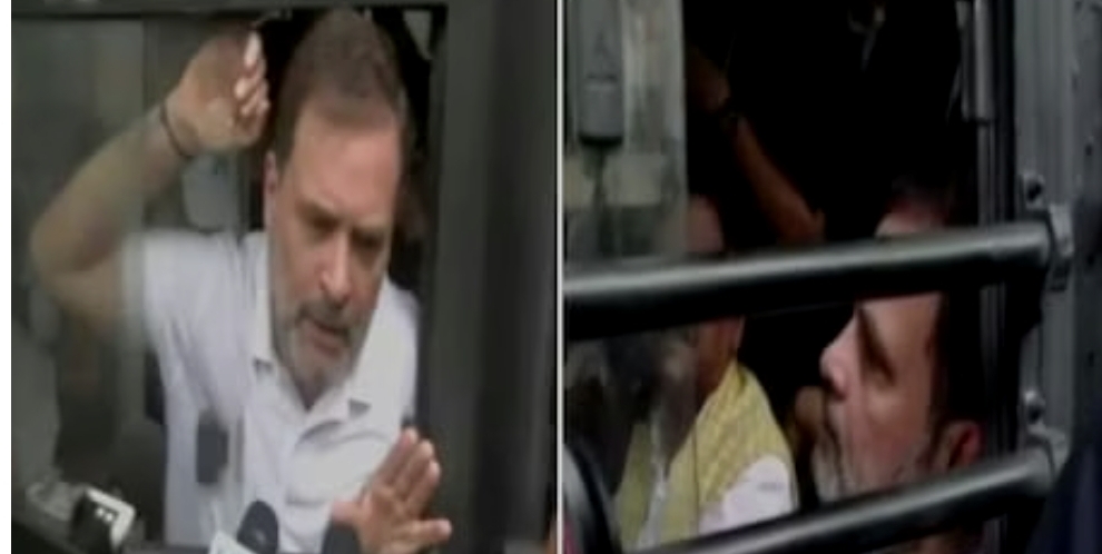  ఢిల్లీలో హైటెన్షన్&zwnj;.. రాహుల్ గాంధీ సహా విపక్ష నేతల అరెస్ట్..
