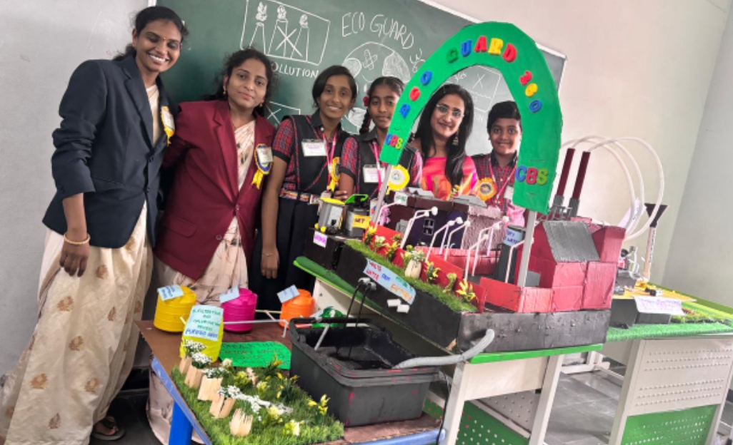 వ్యర్థాలను రీసైక్లింగ్ చేసి వాడే యంత్ర ఆవిష్కరణ