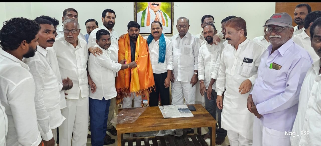 జాంగారి రవి కి జన్మదిన శుభాకాంక్షలు తెలిపిన ఎమ్మెల్యే వీర్లపల్లి శంకర్