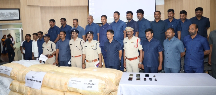 భారీగా గంజాయి పట్టివేత