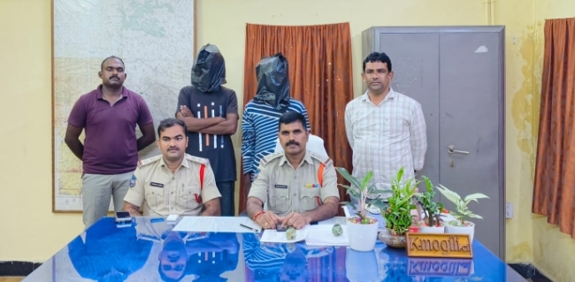 గంజాయి కేసులో ఇద్దరు నిందుతుల అరెస్ట్, రిమాండ్