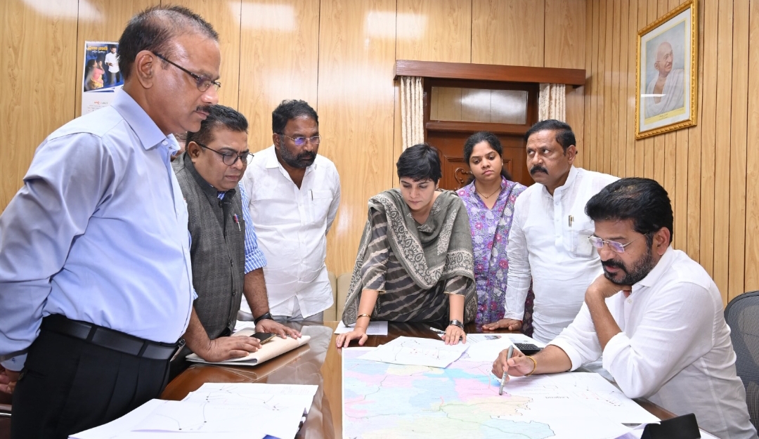 వడివడిగా వికారాబాద్-కృష్ణా రైల్వే లైన్