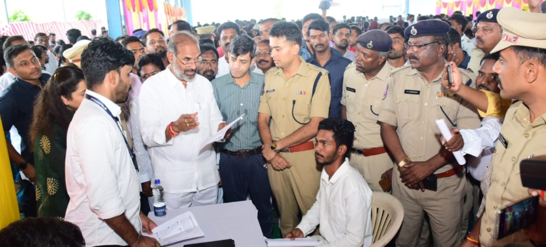 మెగా జాబ్ మేళా గ్రాండ్ సక్సెస్....