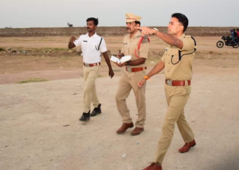 శివరాత్రి జాతర సందర్భంగా అవాంఛనీయ సంఘటనలు జరగకుండా పటిష్ట భద్రత ఏర్పాట్లు