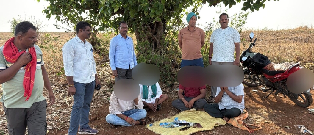 Daily Bharat కామారెడ్డి జిల్లాలో సిసిఎస్ పోలీసుల మెరుపు దాడి : అక్రమ జూదం ఆడుతున్న నలుగురి అరెస్ట్