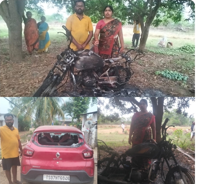 ఆస్తి తగాదాలతో... తమ్ముడి కుటుంబం పై అన్న దాడి