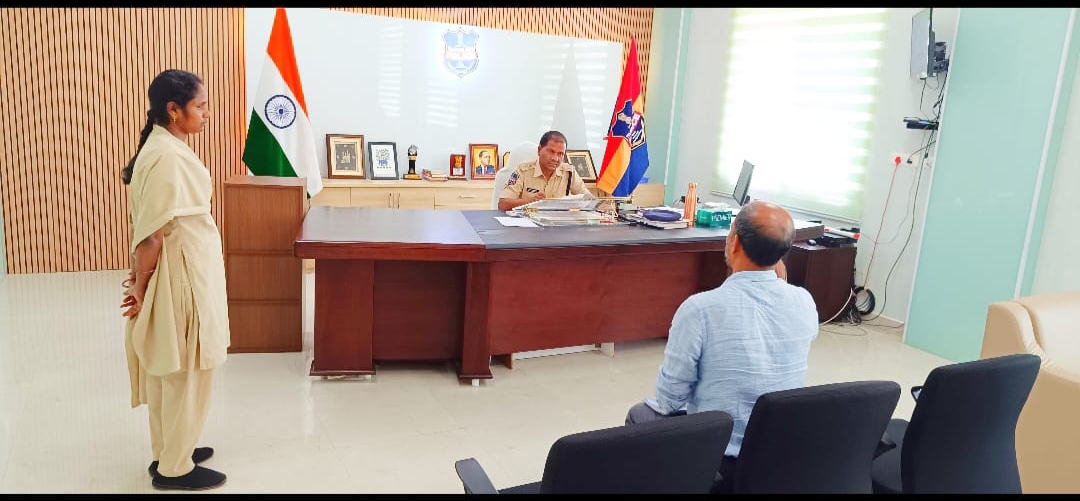 జిల్లా పోలీస్ కార్యాలయంలో ప్రజావాణి కార్యక్రమం