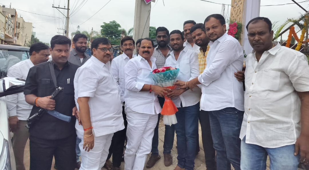 శ్రీ మల్లికార్జున  బాంక్వెట్ హాల్ ను ప్రారంభించిన ఎమ్మెల్యే వీర్లపల్లి శంకర్